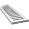 Ekena Millwork Quarter Round Top Left Surface Mount PVC Gable Vent w/ 2"W x 1-1/2"P Brickmould Frame, 12"W x 42"H GVPQL12X4202SF - alternate 2